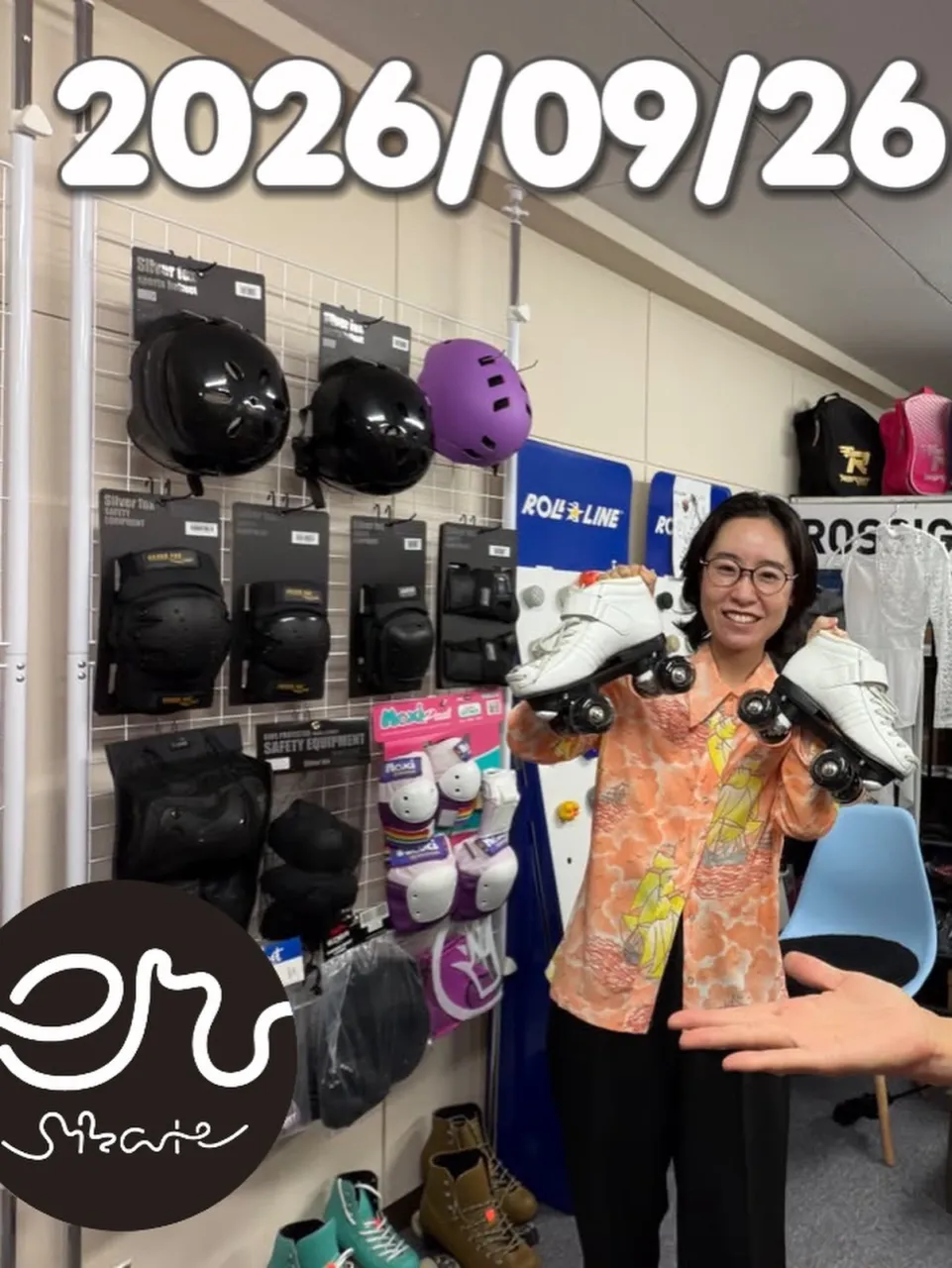 ローラースケートショップ ERスケート🛼では 初めてのローラ...